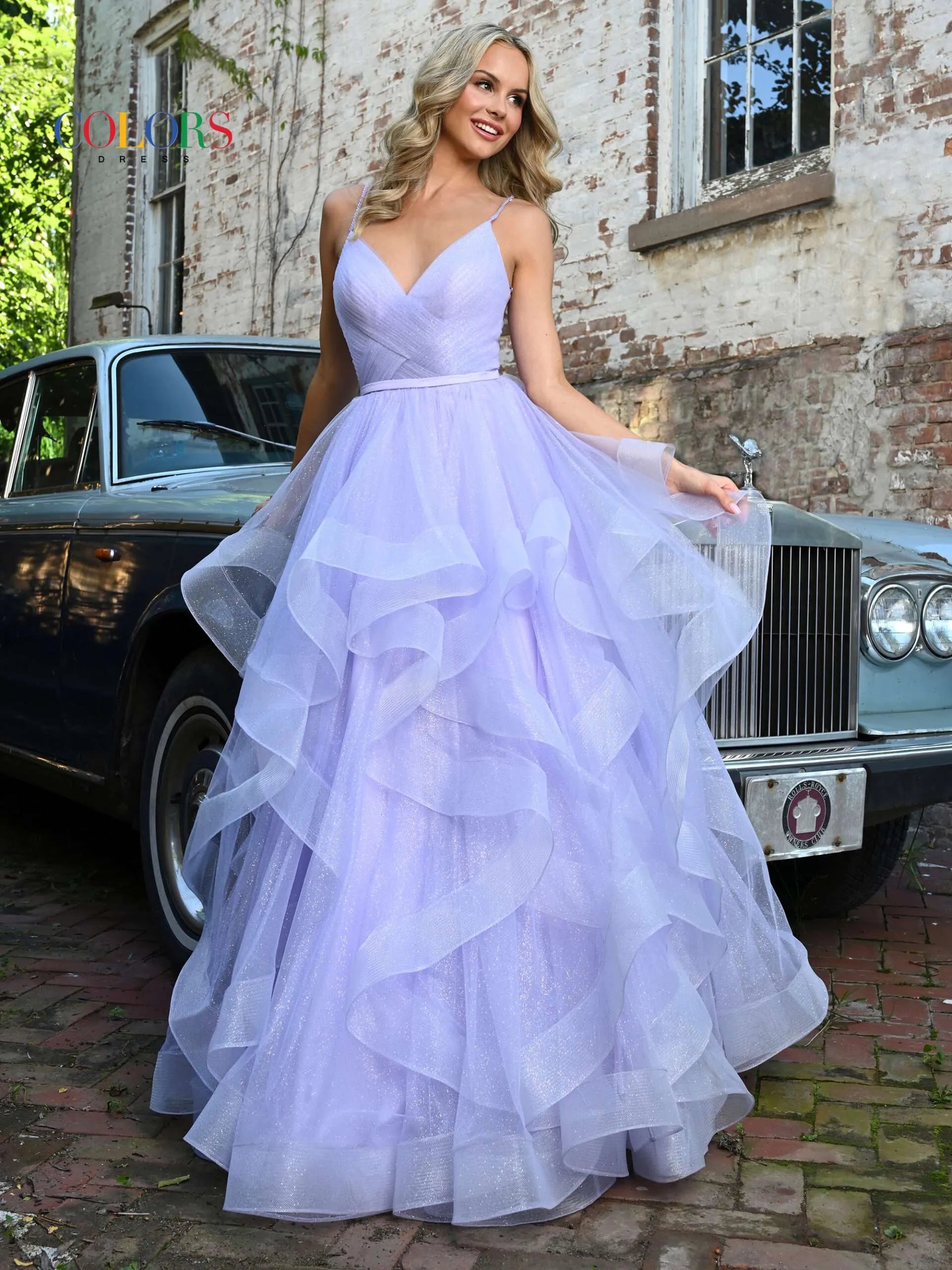 blue and white prom dresses